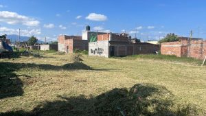 Rehabilitan espacio deportivo en la colonia García Robles