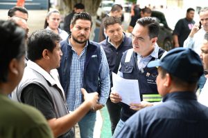 Supervisó Carlos Soto faenas de limpieza y mejoramiento en Generalísimo Morelos y Valle Dorado