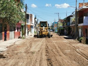 Mejoraron condiciones de calles Simón Bolívar y Michoacán