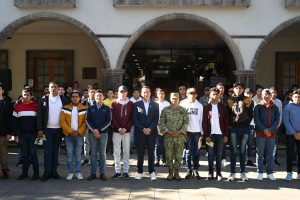 Presidente Carlos Soto felicitó a los 173 jóvenes zamoranos que realizaran su Servicio Militar Nacional en 2024