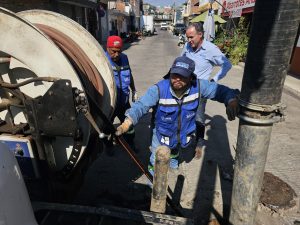 SAPAZ Refuerza Mantenimiento Sanitario en Preparación para Temporada de Lluvias
