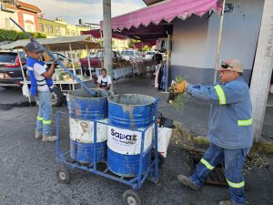 Avanza en Zamora el Programa de Limpieza de Alcantarillas 2025 para prevenir inundaciones