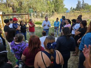 SAPAZ cumple con vecinos de Pintores y da seguimiento a mejoras hidráulicas