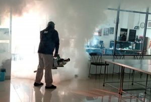 Mantienen acciones permanentes de fumigación contra el dengue