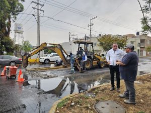 SAPAZ refuerza red pluvial en Camino al Jericó para prevenir inundaciones