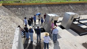Arquitectos del Occidente de Michoacán visitan Planta Tratadora de Aguas Residuales en Zamora