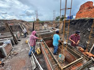 La construcción del nuevo panteón en Ario de Rayón registra un avance del 15 por ciento