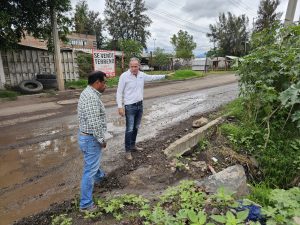 Supervisaron avance del 90 por ciento en línea de drenaje rumbo al cárcamo Rinconada