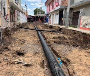 Continúan los trabajos de mejoramiento en calle Francisco García Urbizu