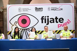 Zamora se suma a la campaña vial “Fíjate pues” para priorizar la seguridad de las personas