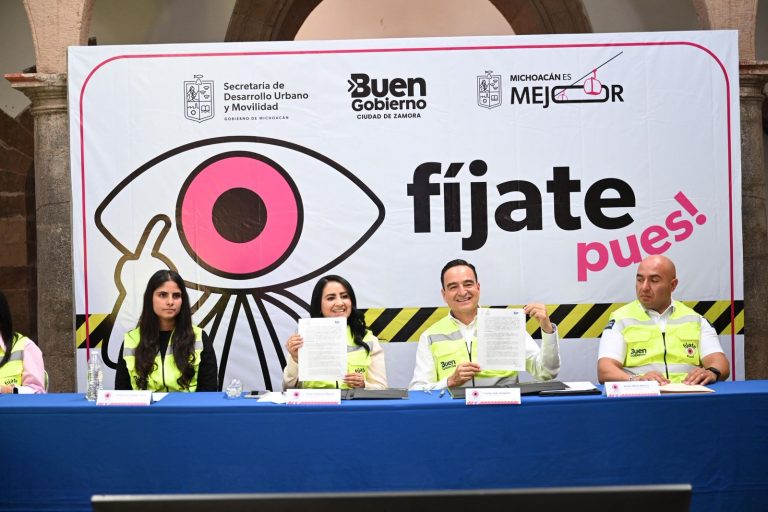 Zamora se suma a la campaña vial “Fíjate pues” para priorizar la seguridad de las personas