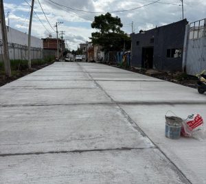 A punto de concluir obra integral en calle Cartagena