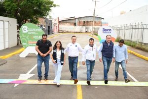 Carlos Soto inaugura obra integral en la calle Cartagena