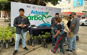 Donan 500 arbolitos en Zamora para promover la reforestación urbana
