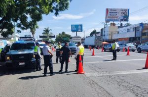 Refuerzan operativos permanentes para garantizar cumplimiento de normativas viales en Zamora