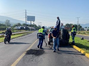 Sin pausa, programa de Mantenimiento a Vialidades en Zamora