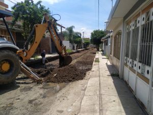 Mejoran la calle Centauro en la colonia Nueva Grecia