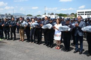 Entregan uniformes a elementos de Seguridad Pública y Tránsito en Zamora