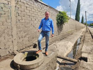 SAPAZ realiza trabajos de limpieza y mantenimiento en Progreso Nacional