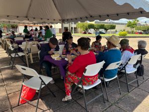 Adultos mayores del DIF Zamora disfrutaron de convivio mexicano