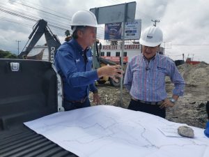 Carlos Soto supervisó obras de colectores Romero de Guzmán, El sauz de Abajo y Rinconada