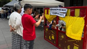 Realizan acciones de proximidad en la plaza principal