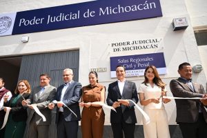 El Presidente Carlos Soto impulsa la justicia con apertura de Salas Civil y Penal en Zamora