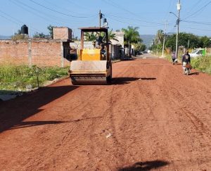 Avanza 40 por ciento obra de mejoramiento integral en calle Cerro de La Beatilla