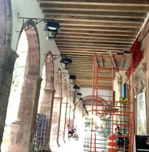 Concluyen rehabilitación del portal de la calle Amado Nervo