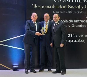 Zamora recibe por tercer año consecutivo el distintivo como Entidad Promotora de la Responsabilidad Social